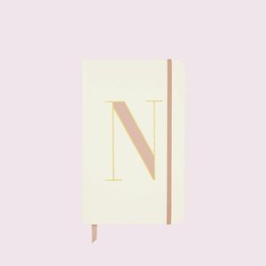 Kate Spade New York Large Leatherette Initial “N”Notebook